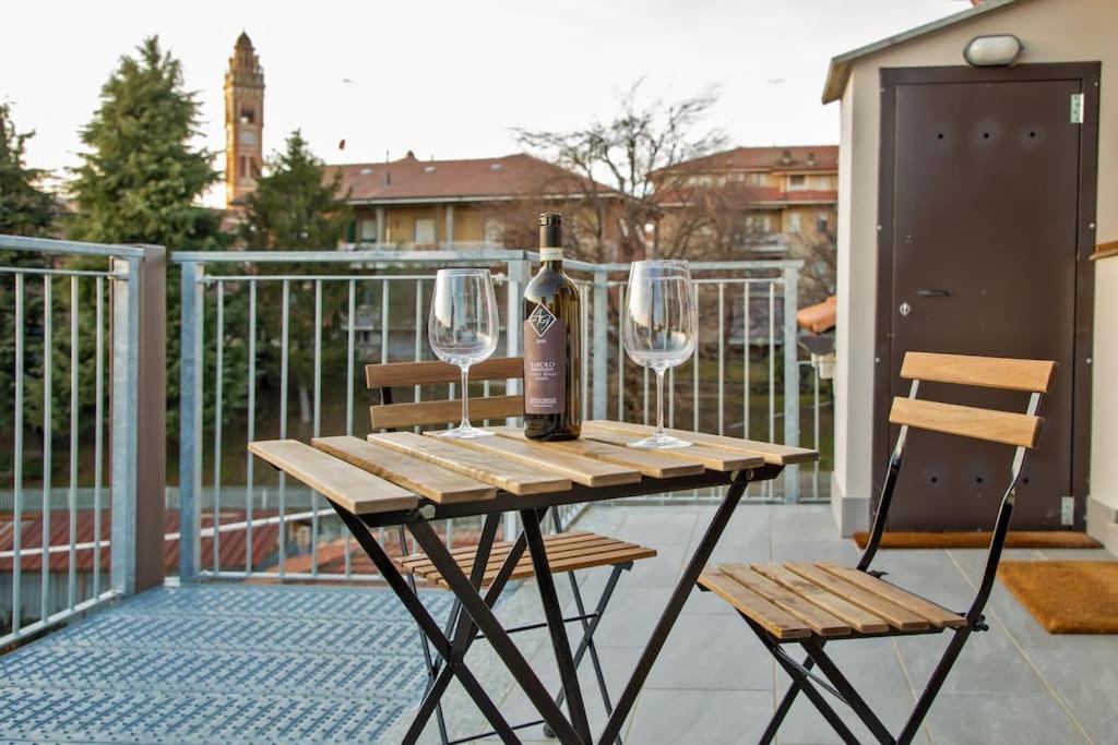 Charming 2.5Room Flat In Center Of Monforte dʼAlba Zewnętrze zdjęcie
